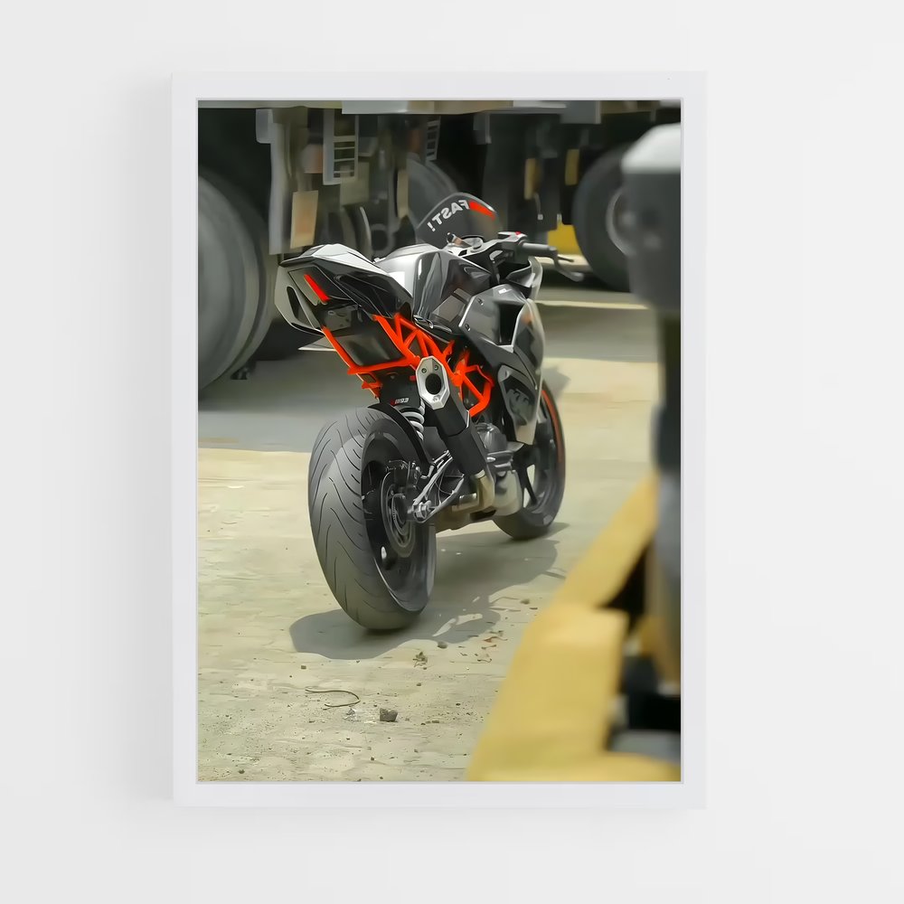 Poster Rc exceptionnel – affiche KTM Moto (vue 3)